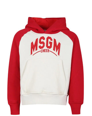 Msgm Felpa con cappuccio e logo frontale F4MSJBHS225