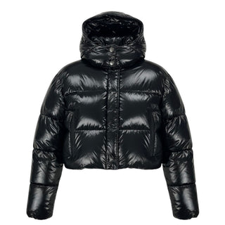 Canadian Bomber nero in nylon laqué G223225WKREG