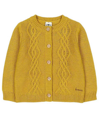 Bonton Cardigan giallo da neonata MTB10004BU203