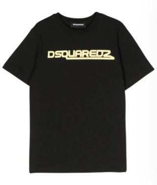 Dsquared2 T-shirt girocollo con logo stampato DQ1808-D008J
