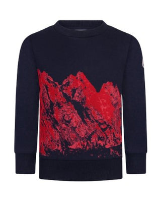 Moncler Sweatshirt mit Rundhalsausschnitt 8G72320809B3