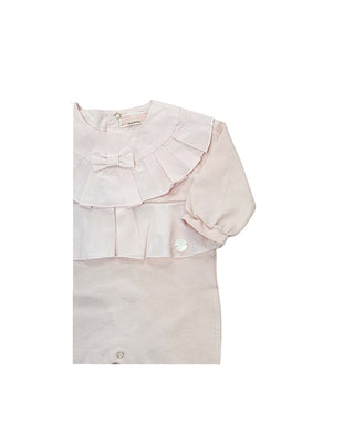 Elisabetta Franchi Tutina Collo Con Pieghe entu125.0 Neonati