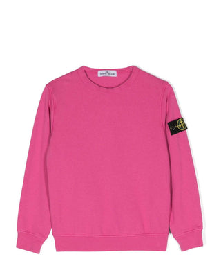 Klassisches Sweatshirt mit Rundhalsausschnitt von Stone Island 801661340