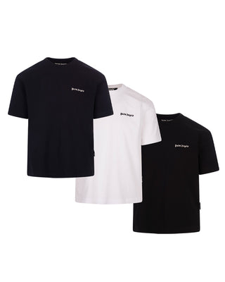 Palm Angels T-shirt Set 3 with logo PMAA093S24JER0028484