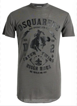 Dsquared2 T-Shirt mit Rundhalsausschnitt und Logo vorne S71GD0710
