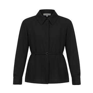 Kocca Camicia Nera Con Cintura A26JCM9439ABUN1884 Per Bambina