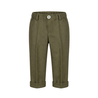 J.o Milano Pantaloni Verdi In Misto Lana 2664A3/2 Per Neonato