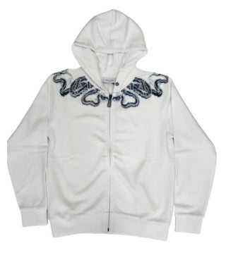 Marcelo Burlon Zip Up Hoodie BMB22020020