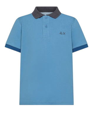 Sun68 Polo A Maniche Corte A35316 Con Logo
