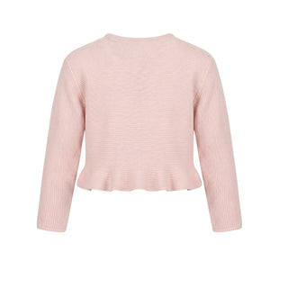 Il Gufo Cardigan Rosa In Lana A23GF418EM220 Per Neonata