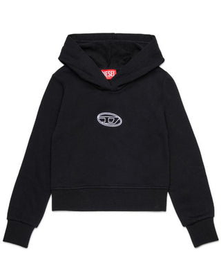 Diesel Felpa con cappuccio e logo Oval D J02416-KYAX3