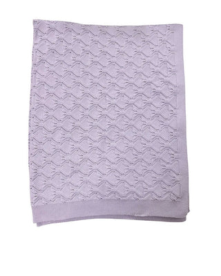 Mi lucero Copertina Con Ricamo A Rombi I25114 In Cotone