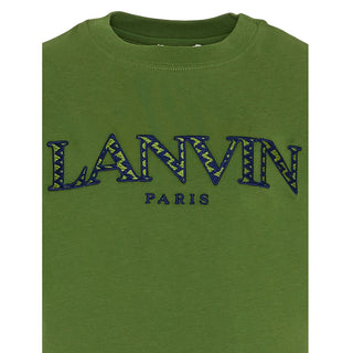Lanvin T-shirt in jersey a maniche corte con logo N30283