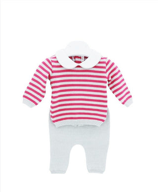 Little Bear Zweiteiliger Playsuit li033 Knöpfe auf der Rückseite
