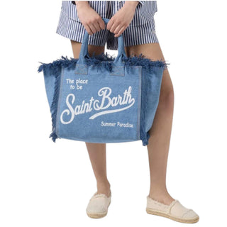 Mc2 Saint Barth Borsa Vanity In Denim VANI001/00009L