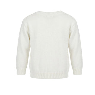 Moschino Maglia Girocollo In Cotone Per Neonati MRW00J