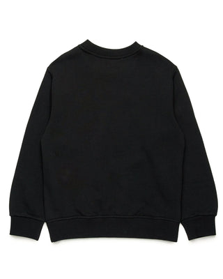 Diesel Felpa Girocollo J02213-KYAQK Con Logo Oval D Effetto Used