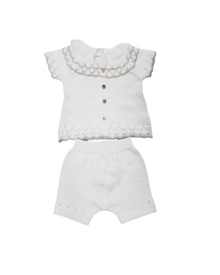 Dottor Kids Tutina Due Pezzi dk1261 Con Rouches