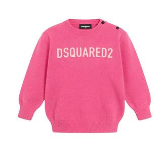 Dsquared2 Maglia Girocollo In Misto Lana Per Neonato DQ1292