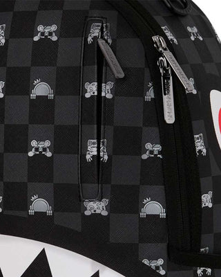 SPRAYGROUND Zaino PEEKING CHARACTER CHECK 910B8872NSZ