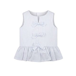 Lalalù Completo A Righe In Cotone Per Bambina COML90RB