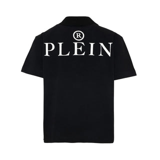 Philipp Plein T-shirt Polo S6PHJBPO043/110 In Piquet Con Teschio