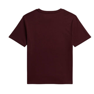 Polo Ralph Lauren T-shirt Bordeaux A Maniche Corte 322832904522 Per Bambini