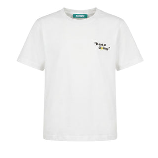 Barrow T-shirt Bianca In Jersey Con Stampa F6BWWOTH166-002
