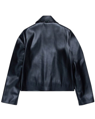 Marni Giubbino in similpelle da bambina M01165-M00SN