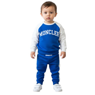 Moncler Tuta In Felpa Per Neonato I29518M00010