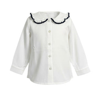 Arc-en-ciel Camicia In Cotone 1137J Con Colletto Da Bambina