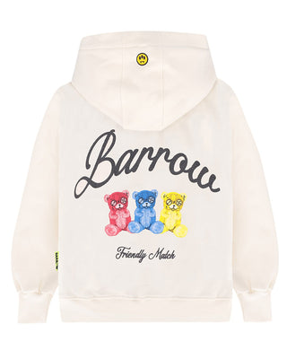 Barrow Felpa con cappuccio e stampa tre orsi F5BKJUHS102