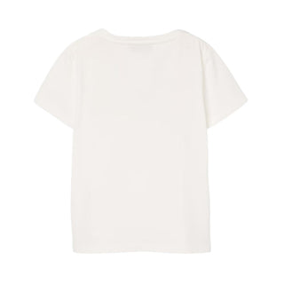 Gucci T-shirt Bianca Con Logo Per Bambine 547559-XJGY9-9035