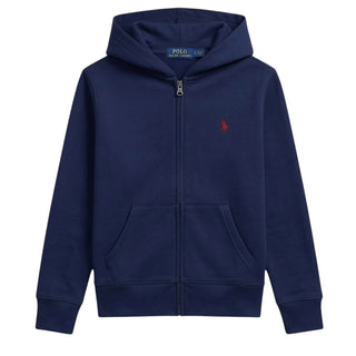 Polo Ralph Lauren Felpa Con Zip E Cappuccio Per Bambini 321547626001