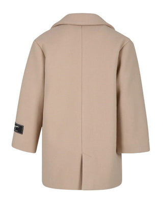 Msgm Cappotto beige da bambina F4MSJGCO169