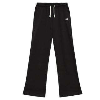 New Balance Pantaloni Sportivi Neri In Cotone LAKG0216-BK101 Per Bambina