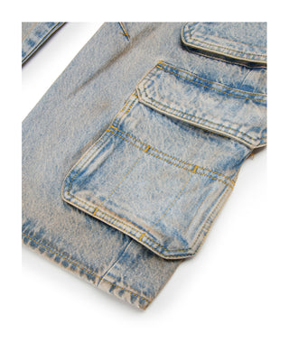 Diesel Jeans Straight J02164-KXBNF Cargo Effetto Dusty