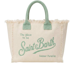 Mc2 Saint Barth Borsa Vanity In Canvas Avorio VANI001/09481L