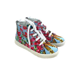 Dolce & Gabbana Sneakers  dn0008 con lacci e zip