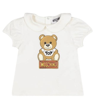 Moschino T-Shirt mit Rundkragen und MCM02S-Logo