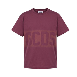 GCDS T-shirt Girocollo Con Stampa C2BJQC526J341/468R Per Bambina