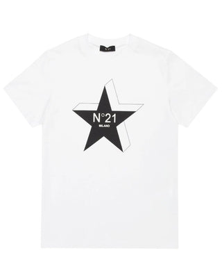 N21 T-shirt a maniche corte con stampa N21952-N0199