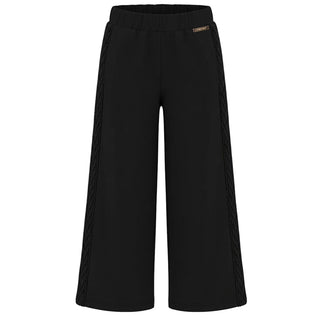 TWINSET Pantaloni Sportivi A Palazzo Con Inserti In Lana 262GJ2271 Per Bambina