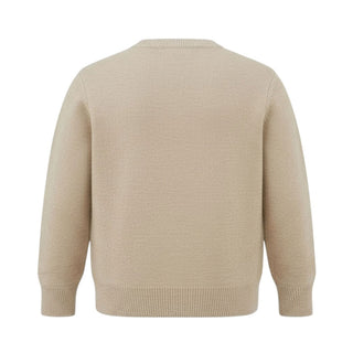 Dottor Kids Maglia girocollo in misto lana da bambino DK22J