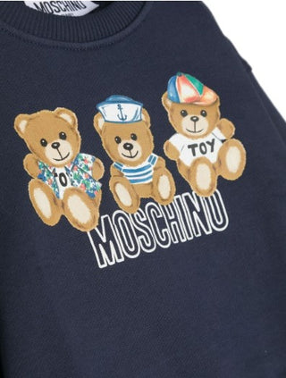 Moschino Felpa felpa neonato MRF03Q