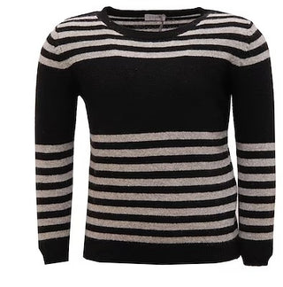 Il Gufo Gestreifter Rundhalspullover A17MA208EM220