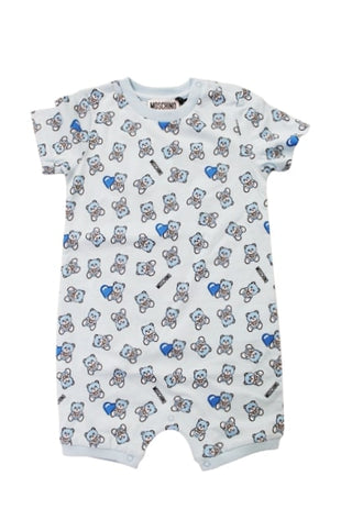 Moschino Romper mmy02p with clips on the shoulders