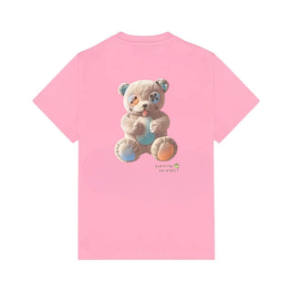 Barrow T-shirt Rosa In Jersey Per Bambina S6BKJUTH003-311