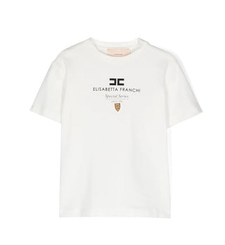 Elisabetta Franchi Crewneck T-shirt with print EFTS216.0