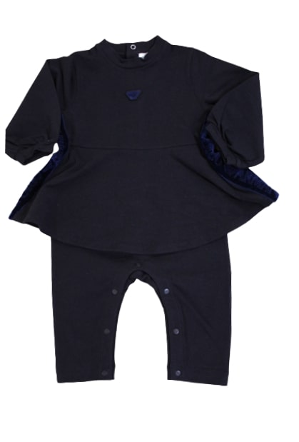 Armani nj03z jumpsuit with clips on the back